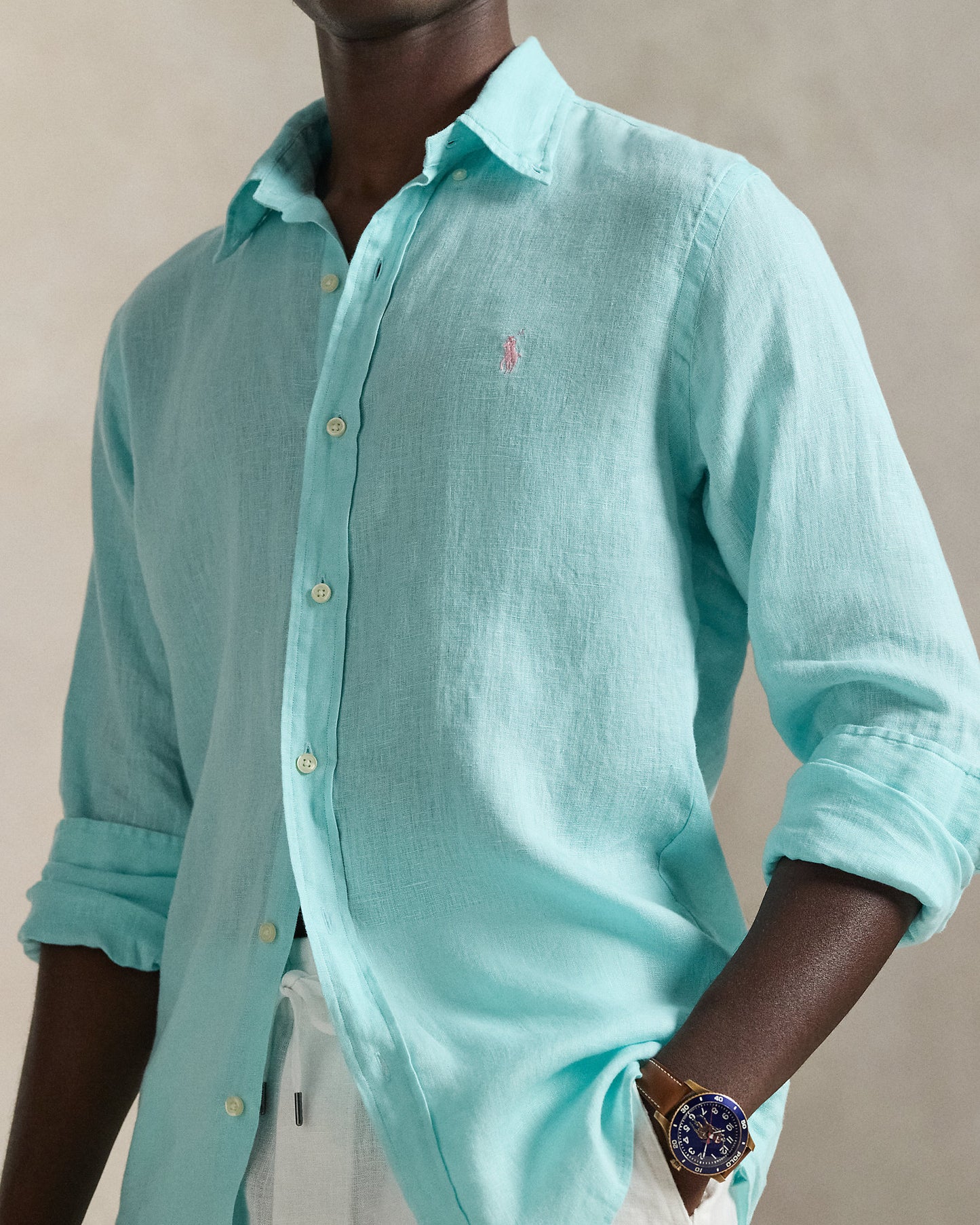 Custom Fit Linen Shirt